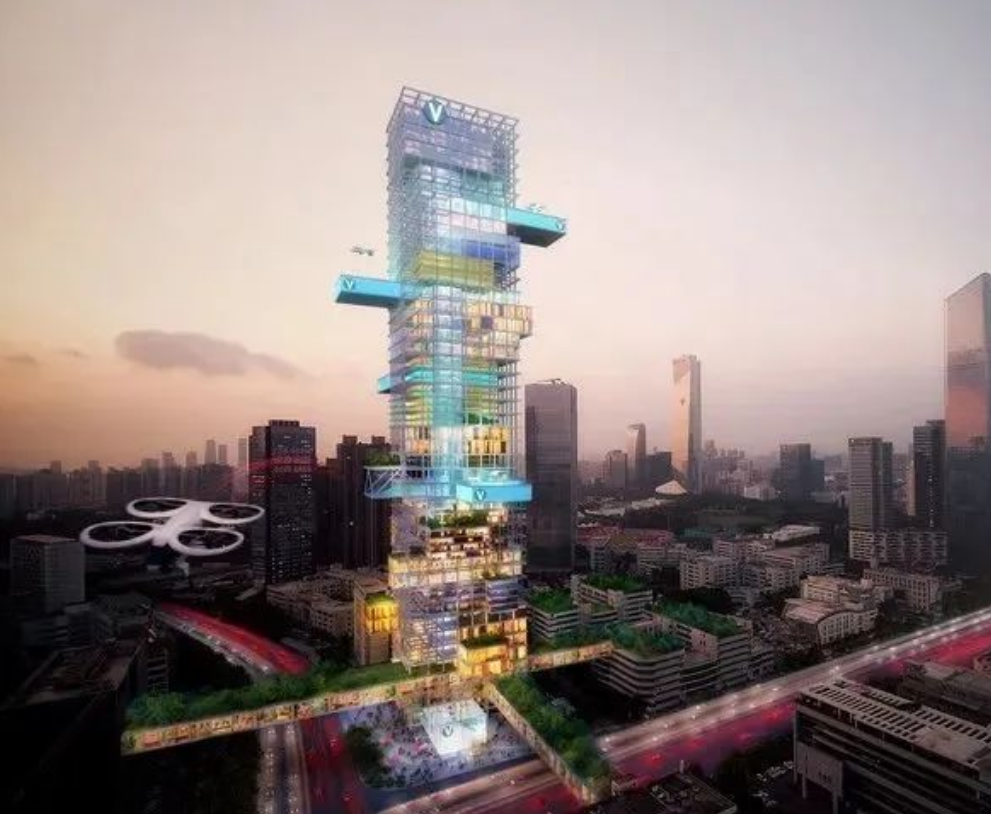 垂直起降场—将空中交通融入城市环境