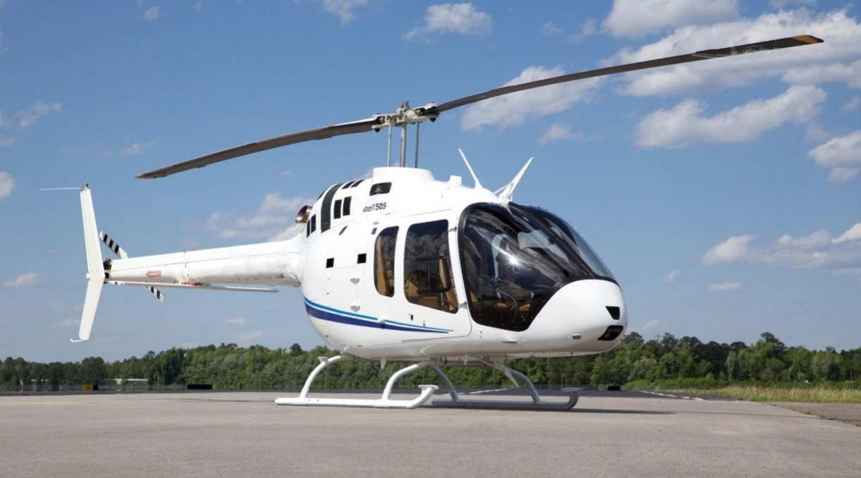2018年贝尔505直升机出售，总时间350小时！ 950万(含普票)，